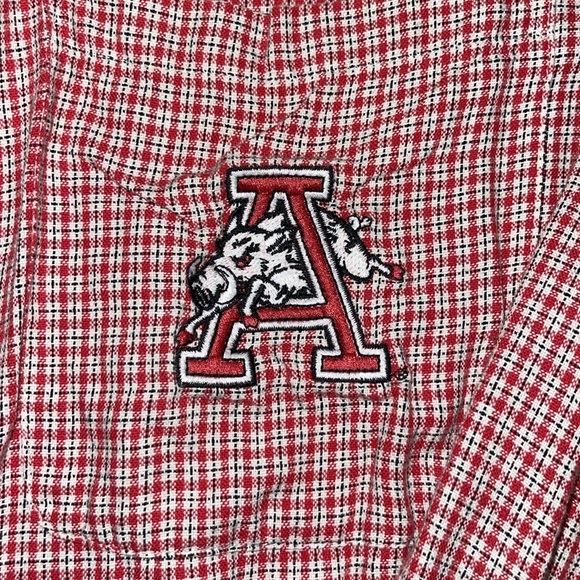 Arkansas Razorbacks button down XL - Picture 2 of 5